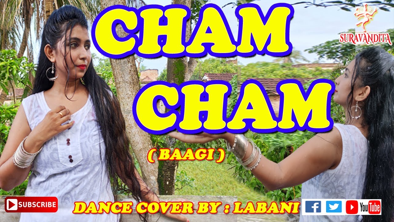 Cham Cham Dance | Baaghi | Easy Dance Steps| Rain Dance | Monsoon Dance | SURAVANDITA | Labani Babi