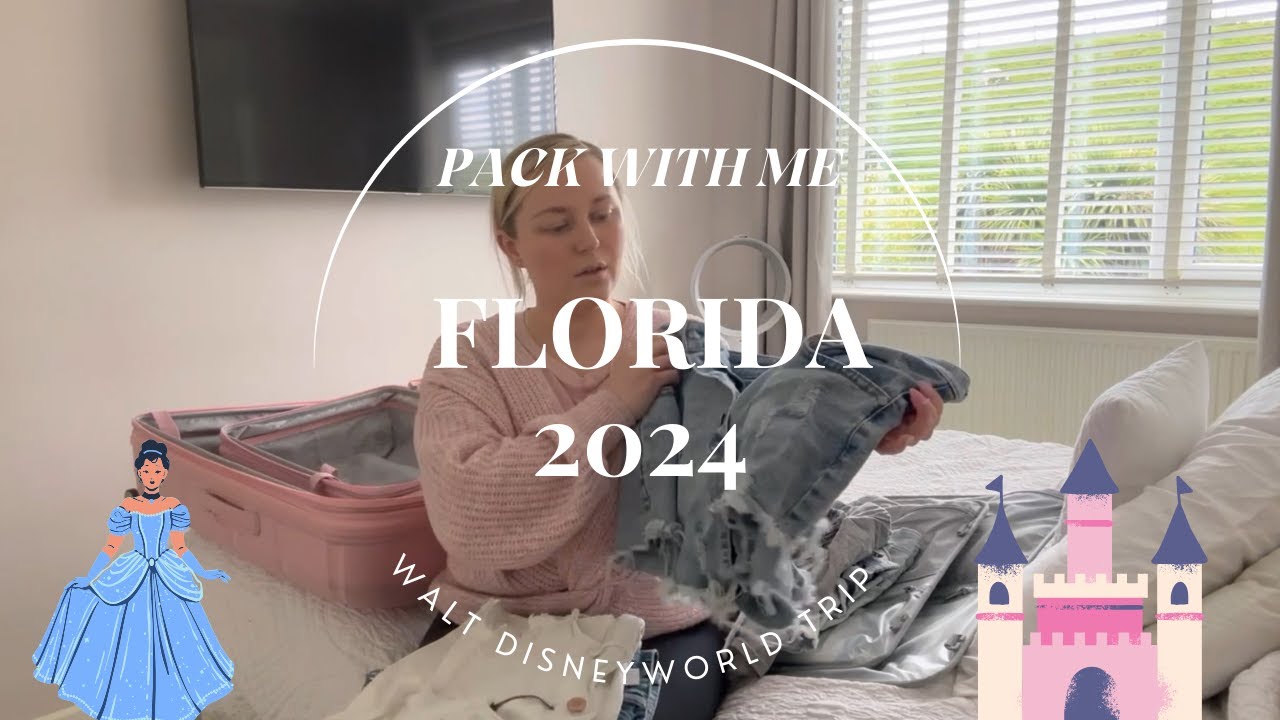PACK WITH ME FOR FLORIDA WALT DISNEY WORLD | APRIL 2024 | MUM PACKING