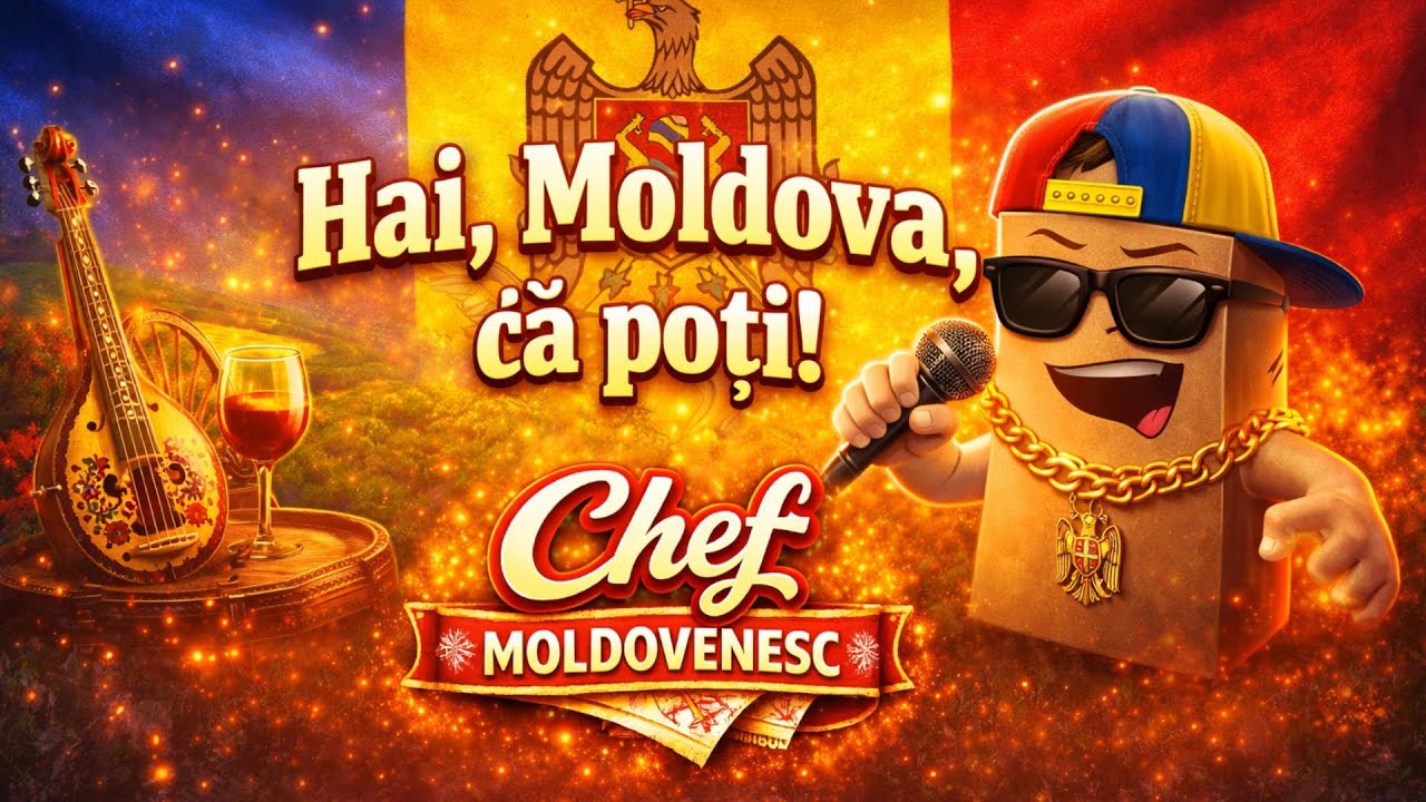 Chef Moldovenesc 💥 Hai, Moldova, că poți (Official  Audio)