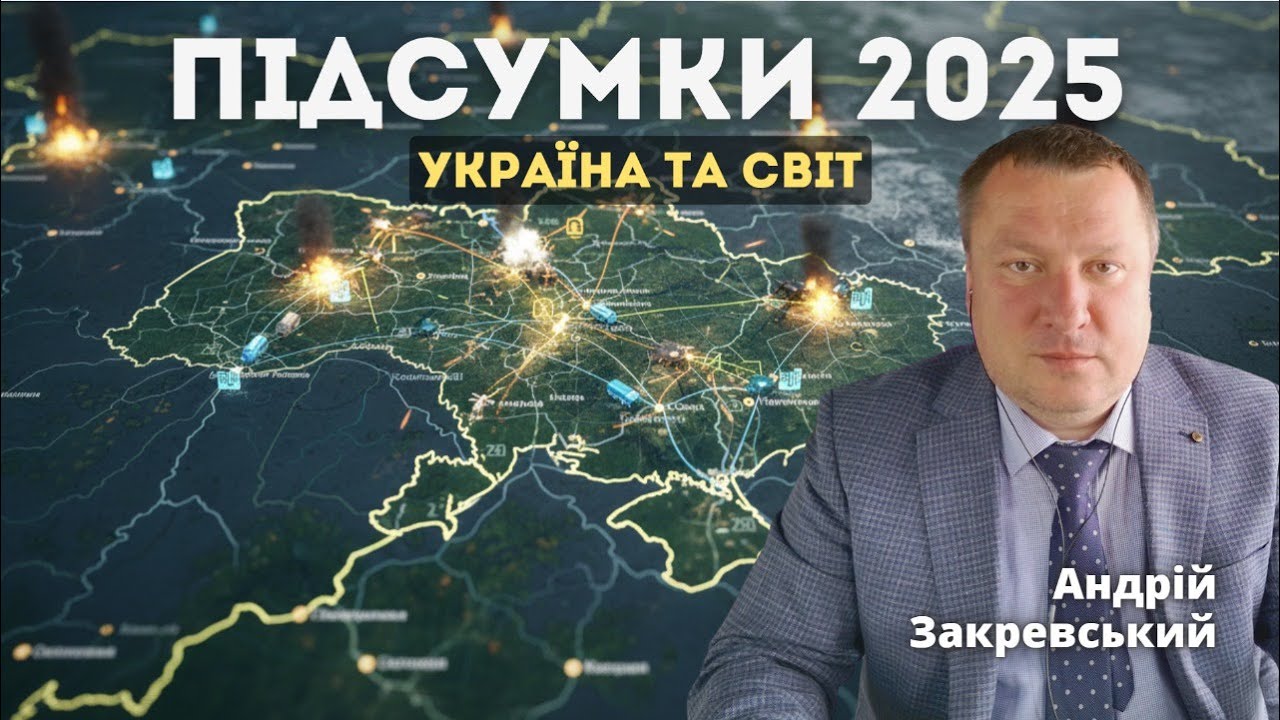 Підсумки 2025 року. Андрій Закревський.