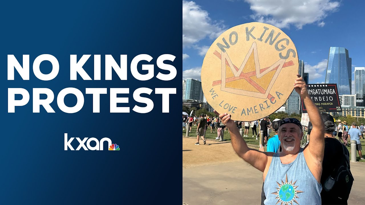 'No Kings' protest draws massive crowds