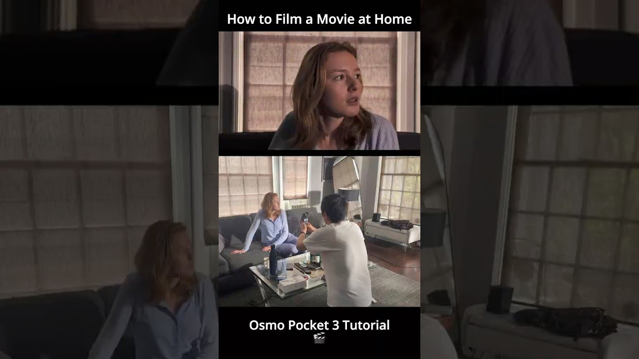 How to Film a Movie at Home 🎬 | Osmo Pocket 3 Tutorial