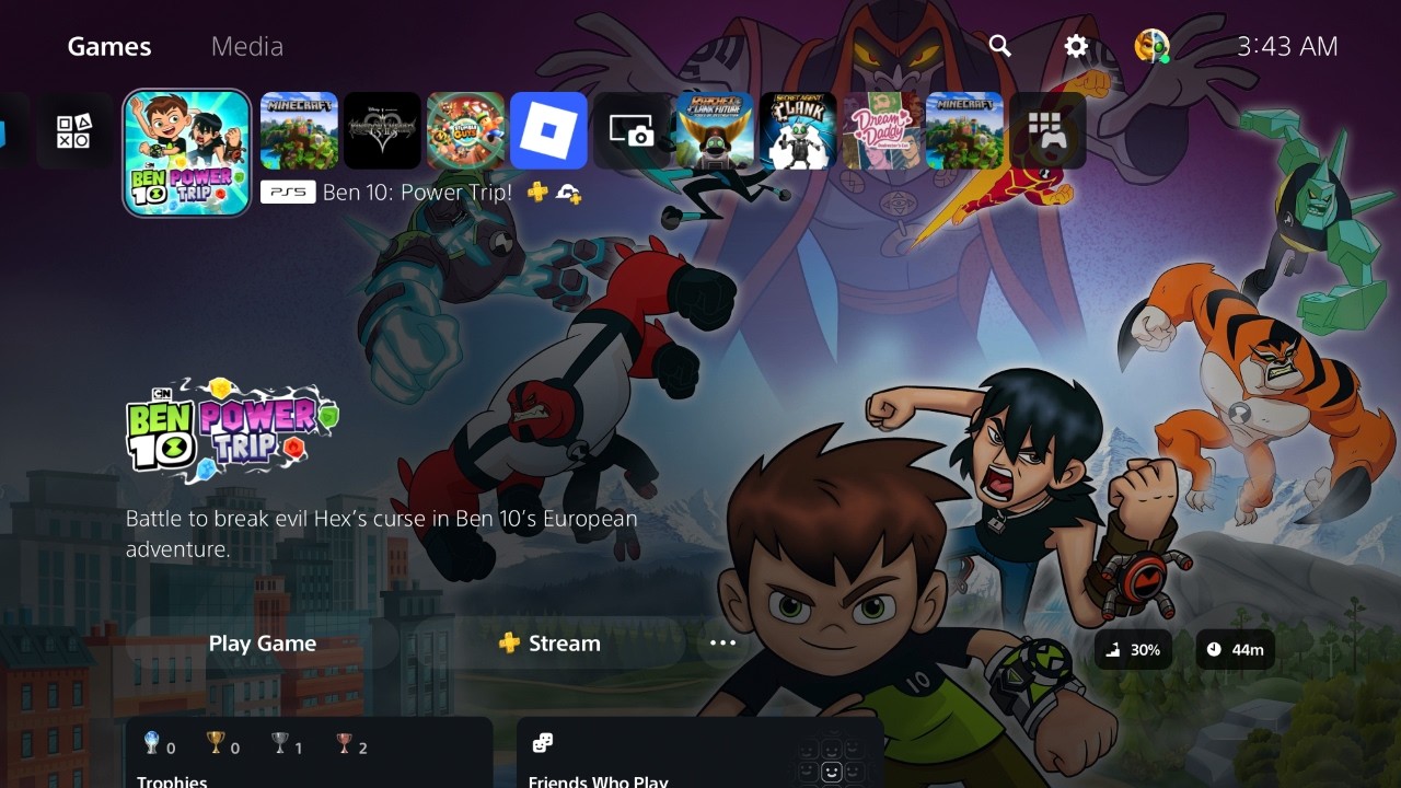 Ben 10: Power Trip (2022) PS5 Геймплей!