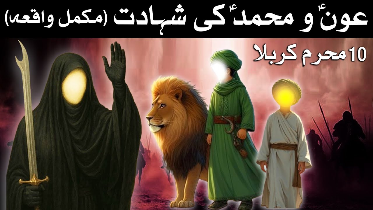 Shahadat Hazrat Aun O Muhammad as 10 Muharram Karbala | Mehrban Ali