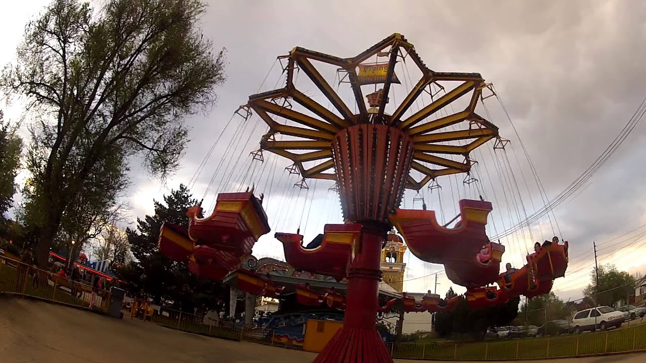 Flying Dutchman Ride at Lakeside Amusement Park, CO