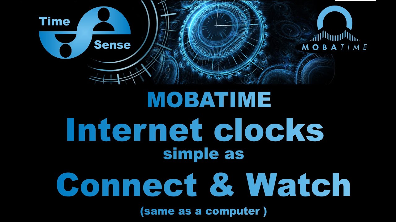 MOBATIME - analog IP clock - NTP POE - by TIME SENSE