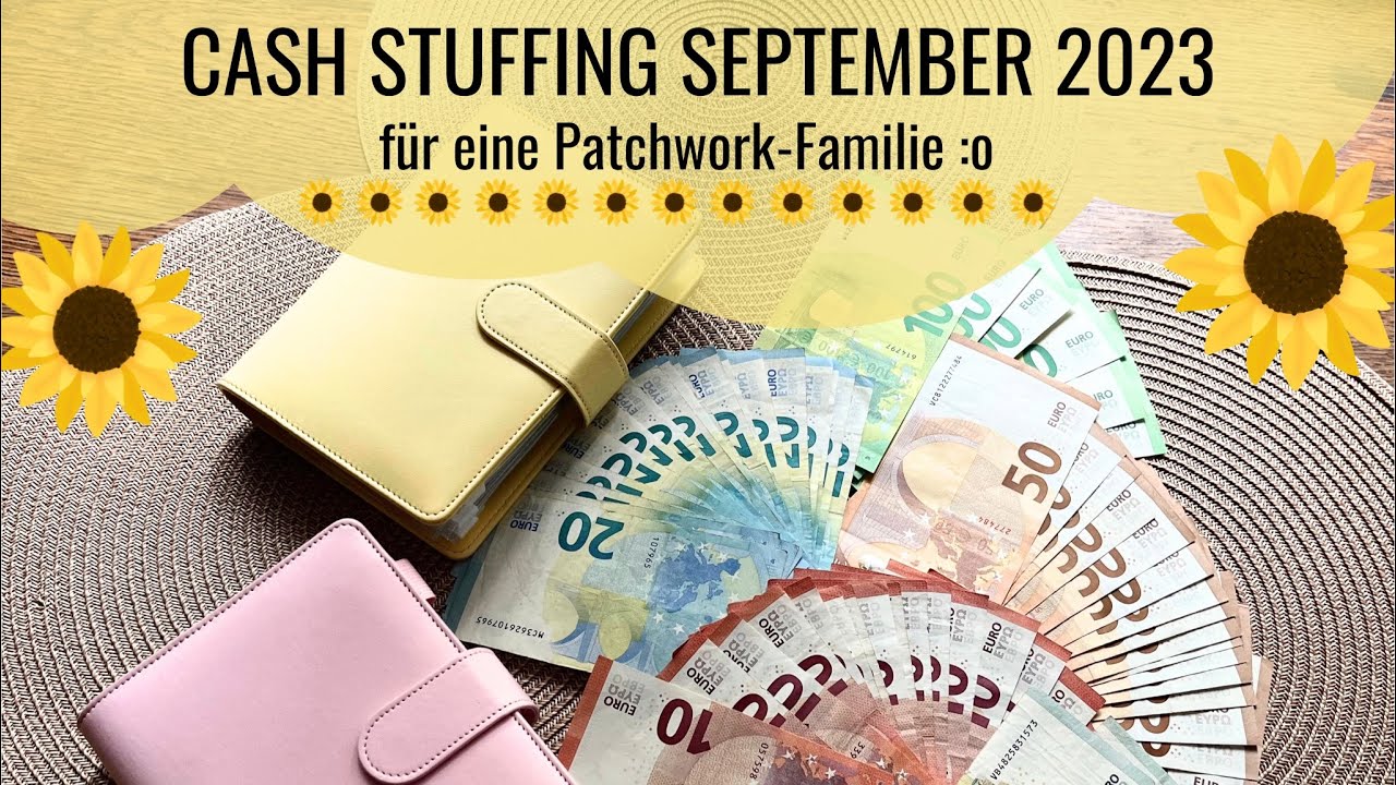 Cash stuffing September 🌻 Sparen mit Umschlägen 🌻  Budgetplanung 🌻 Haushaltsbuch