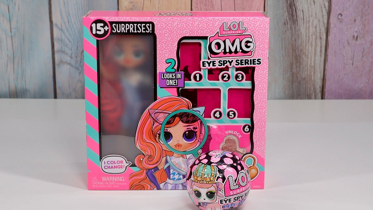 Серия LOL Surprise OMG Eye Spy: Джессика-шпионка и секретный шпионский щенок