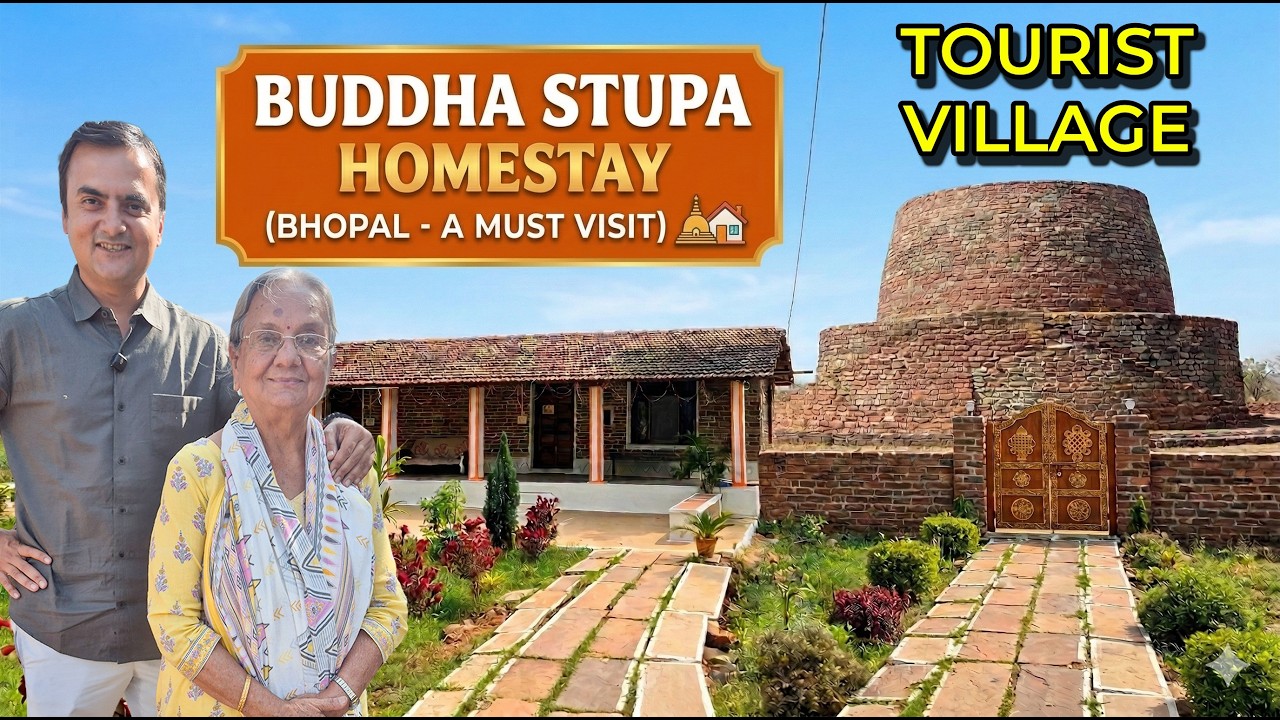 Authentic Village life Near BHOPAL | Stone Rooms & Organic Food
