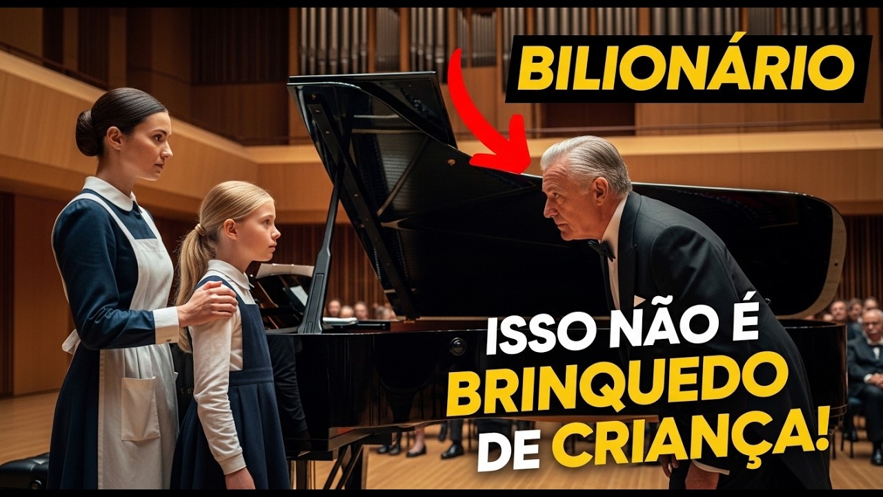 ELES RIRAM DA FILHA DA BABÁ NO PIANO… ATÉ O PRIMEIRO ACORDE