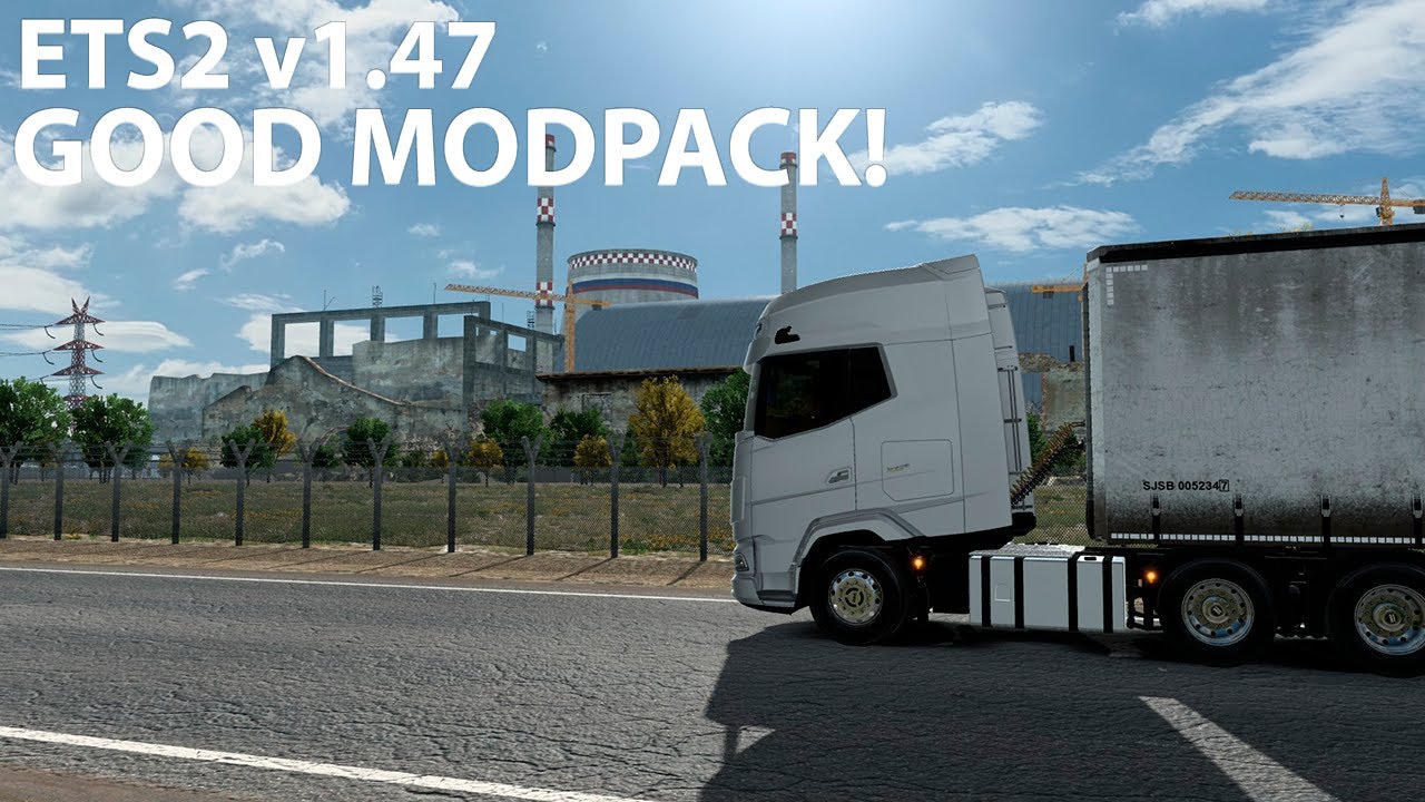 Euro Truck Simulator 2  - In the Chernobyl restricted area!  | MODPACK v1.47: PNG + JBX + PROMODS ..