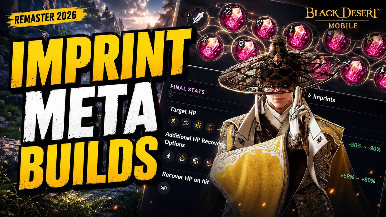 Лучшие наборы оттисков для PVE/PVP - 2026【Black Desert Mobile】