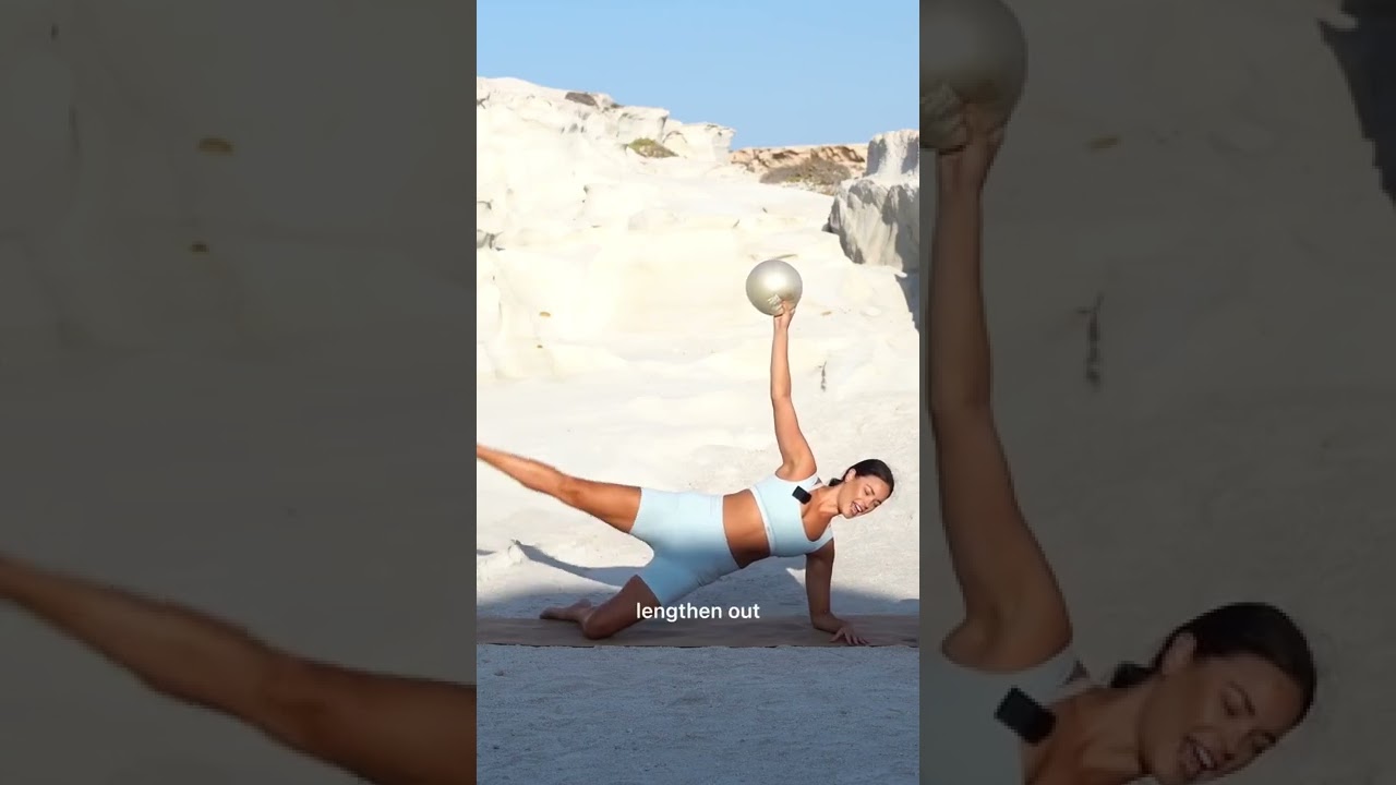 Pilates in nature - Full Body with optional Pilates ball. 23 mins. When you find movement you love,