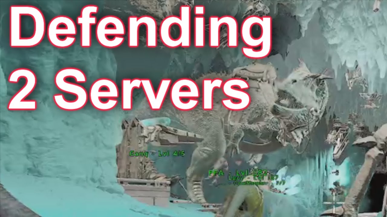Defending 2 BASES at the SAME TIME | Ark ASA Official PvP