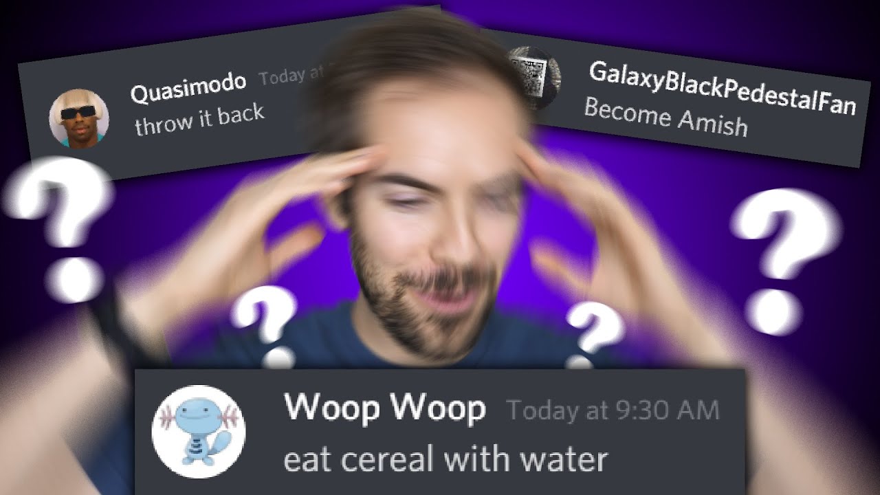 Guess the question! (YIAY #548)