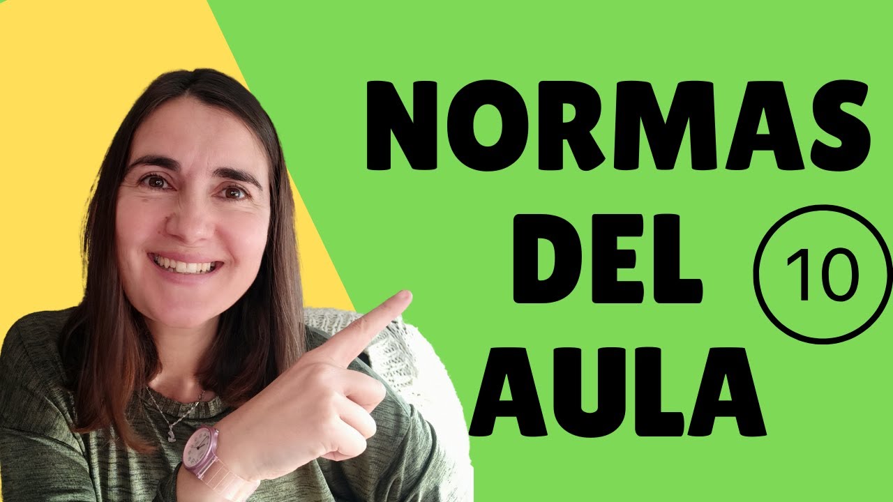 ✍️10 NORMAS DEL AULA QUE TODOS DEBEN SABER [✅Y CUMPLIR]