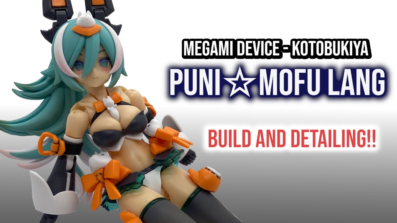 Puni Mofu Lang Full Build + Detail | Pastel Makeup & Hair Shading | Megami Device