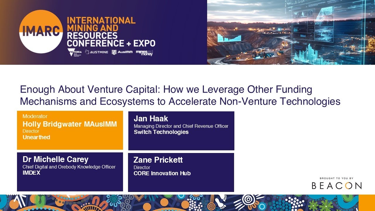 How we Leverage Other Funding Mechanisms and Ecosystems to Accelerate Non-Venture Technologies