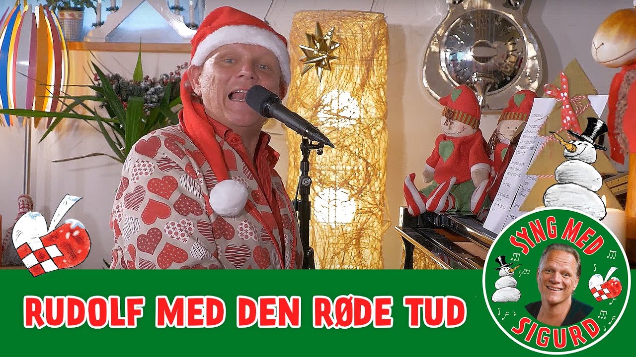 Rudolf med den røde tud I Syng med Sigurd I Sigurd Barrett