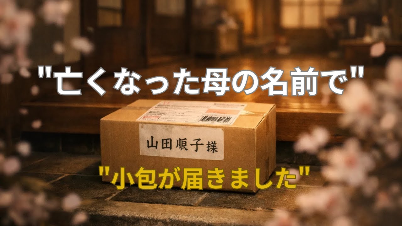 【実話】3年前に亡くなった母の名前で小包が届きました | 涙腺崩壊