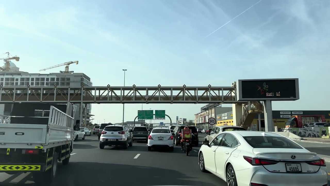 Al Barsha Mall to Jumeirah Al Wasl 🇦🇪 | Dubai City to Beach Drive | 4K 60FPS