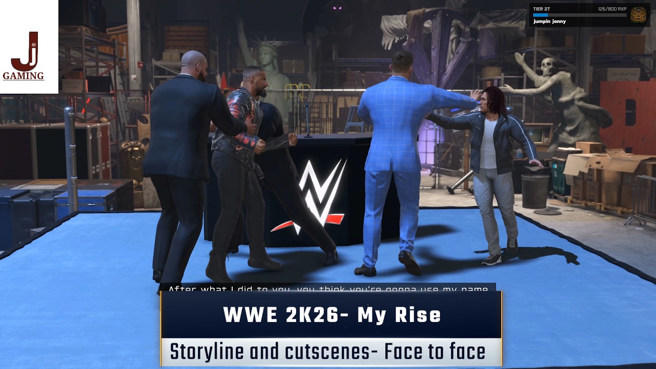 WWE 2K26 MyRise: сюжетная линия &laquo;Лицом к лицу&raquo;, кат-сцены и диалоги &mdash; любимая фанатами мужская ча...