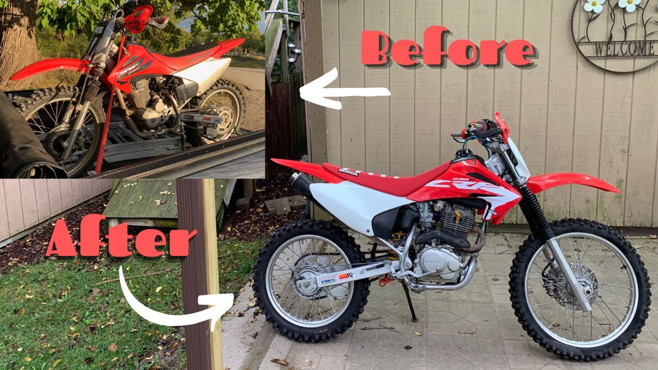 Honda CRF230f - From Drab to Fab