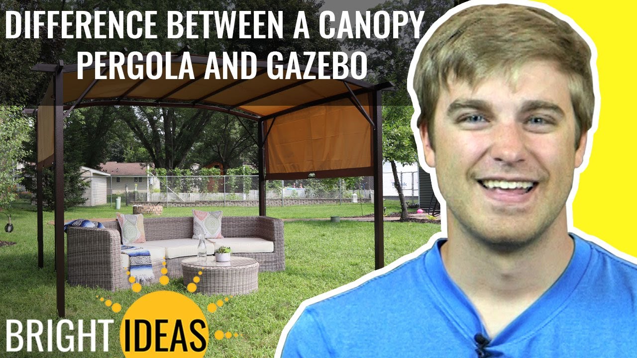 What is the Difference between a Canopy, Pergola and Gazebo?