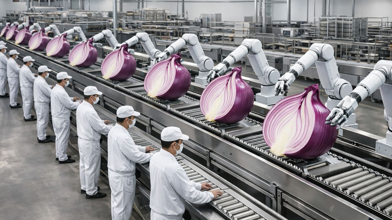 Inside the Largest High-Tech Factory | How Onion Powder Is Made