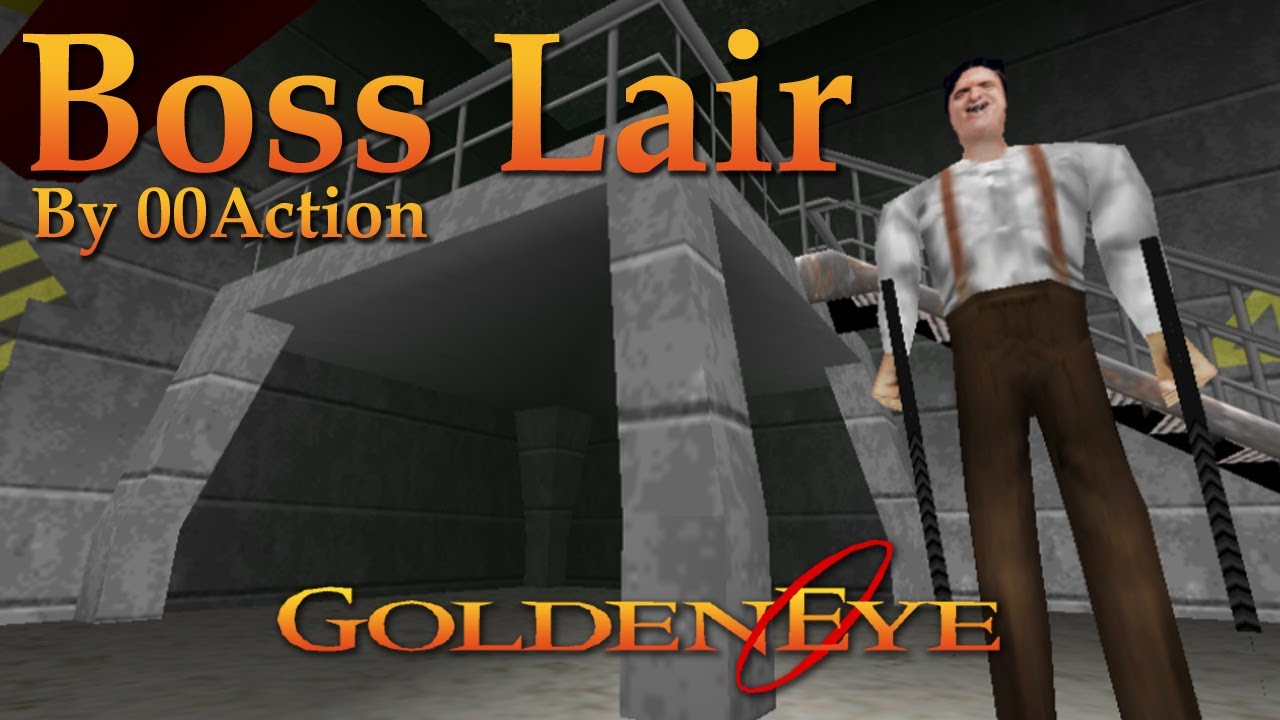 GoldenEye 007 N64 Custom Level - Boss Lair
