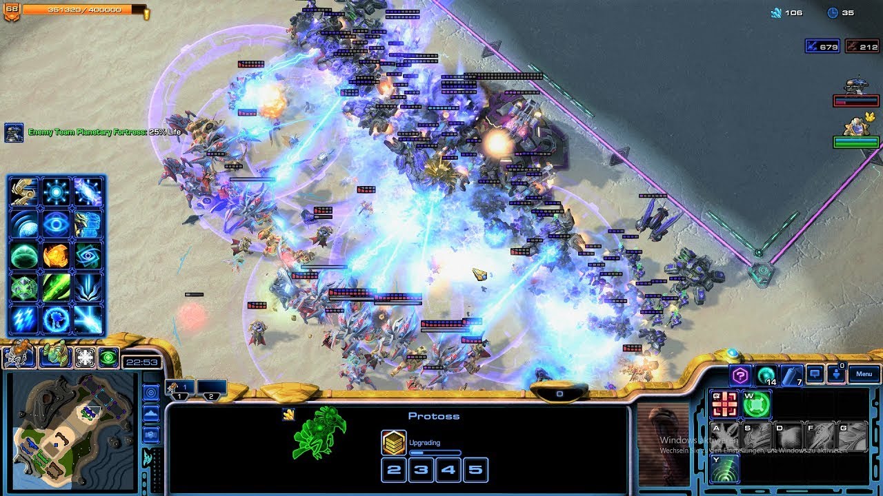 Starcraft 2 - Arcade - Direct Strike - 3vs3 - Protoss - #4
