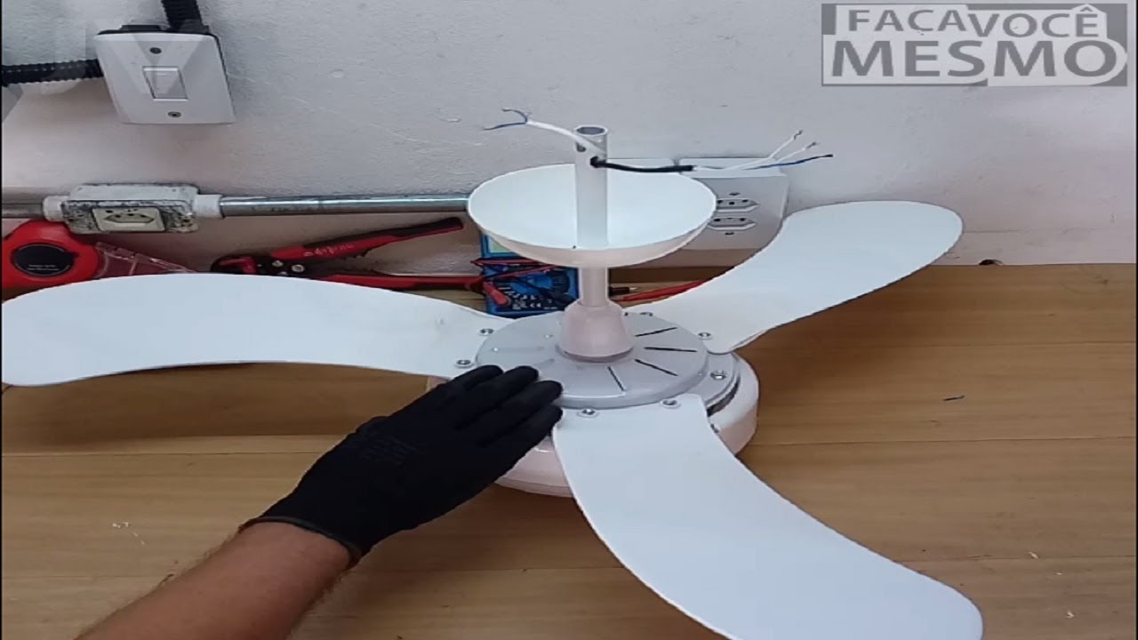 Como Instalar Ventilador de Teto Passo a Passo