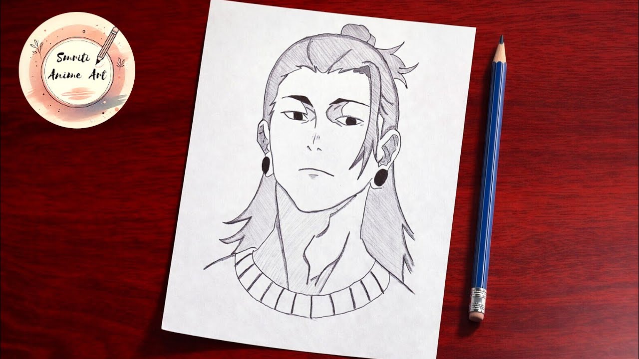 How to draw suguru geto | suguru geto drawing | anime boy drawing | geto suguru drawing easy | anime
