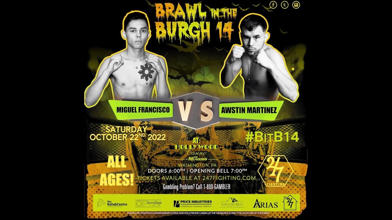 Miguel Francisco "I predict a finish" in 247FC fight