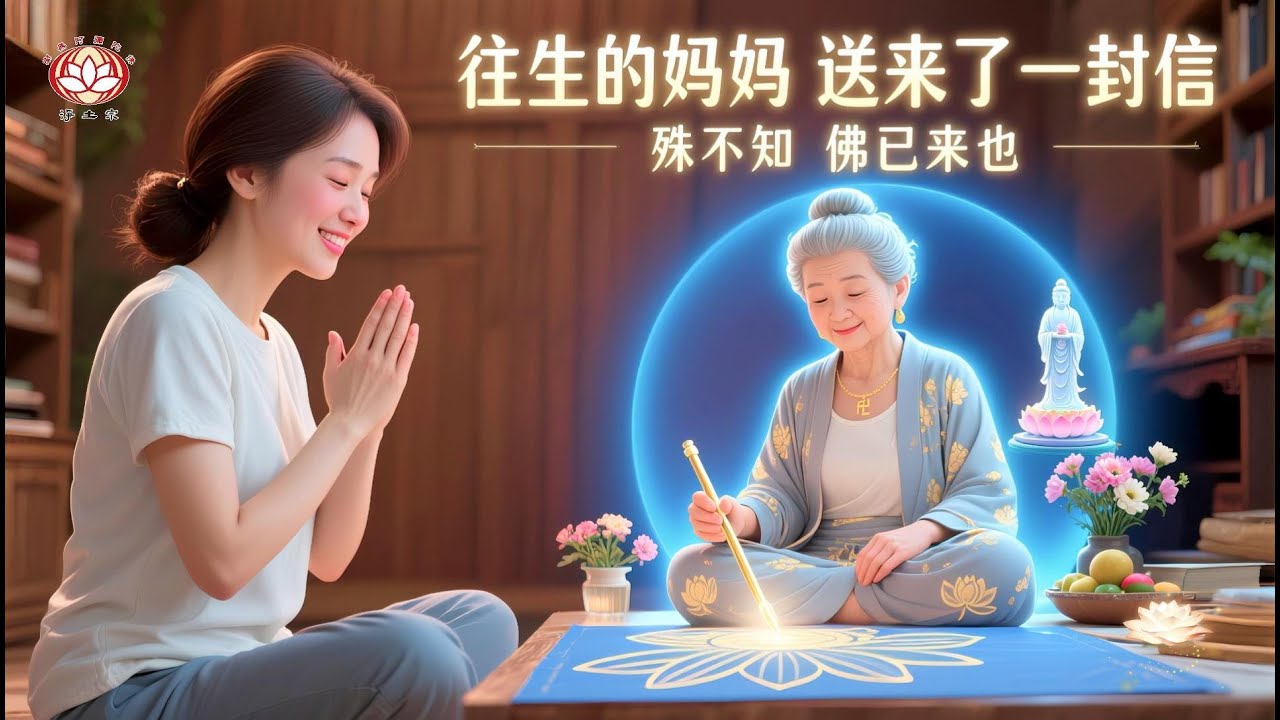 【念佛感应真实案例】🪷往生母亲来信🪷