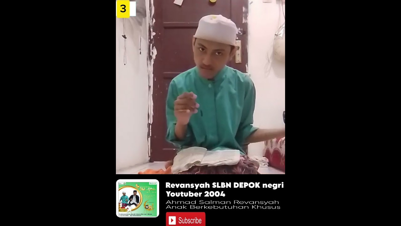 judul baca juz amma sama hafalan surat pendek Salman revansyah Anak berkebutuhan khusus