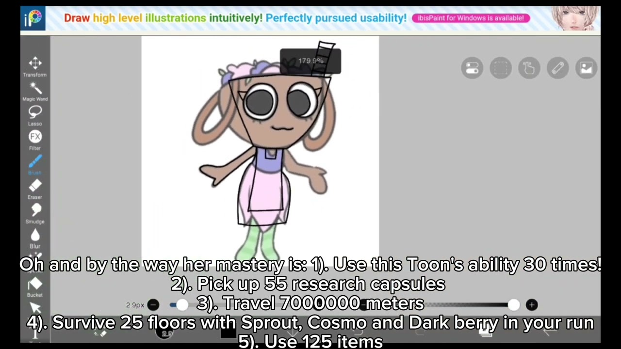 Pov: Emily's friend making a Dandy's world oc 