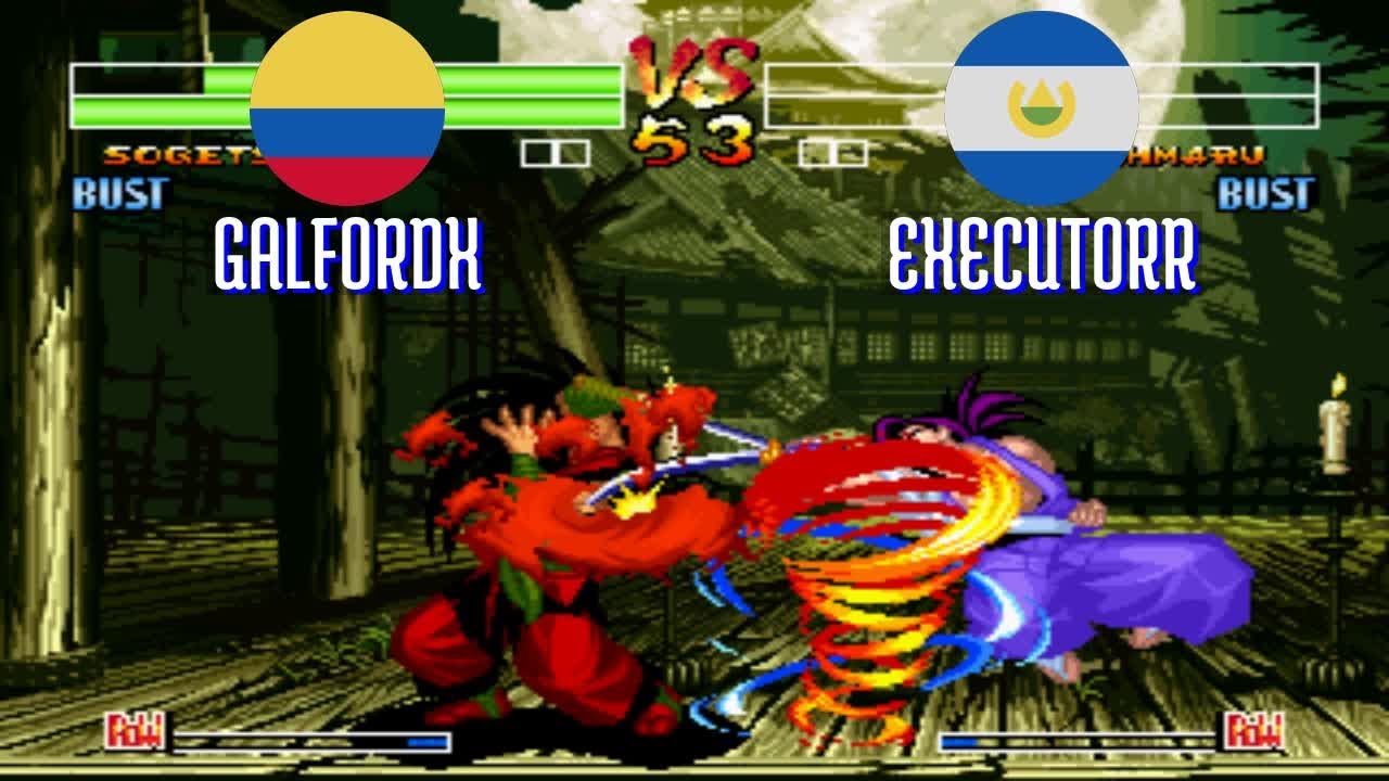 FT5 @samsho4: GALFORDX (CO) vs EXECUTORR (SV) [Samurai Shodown IV Fightcade] Mar 15