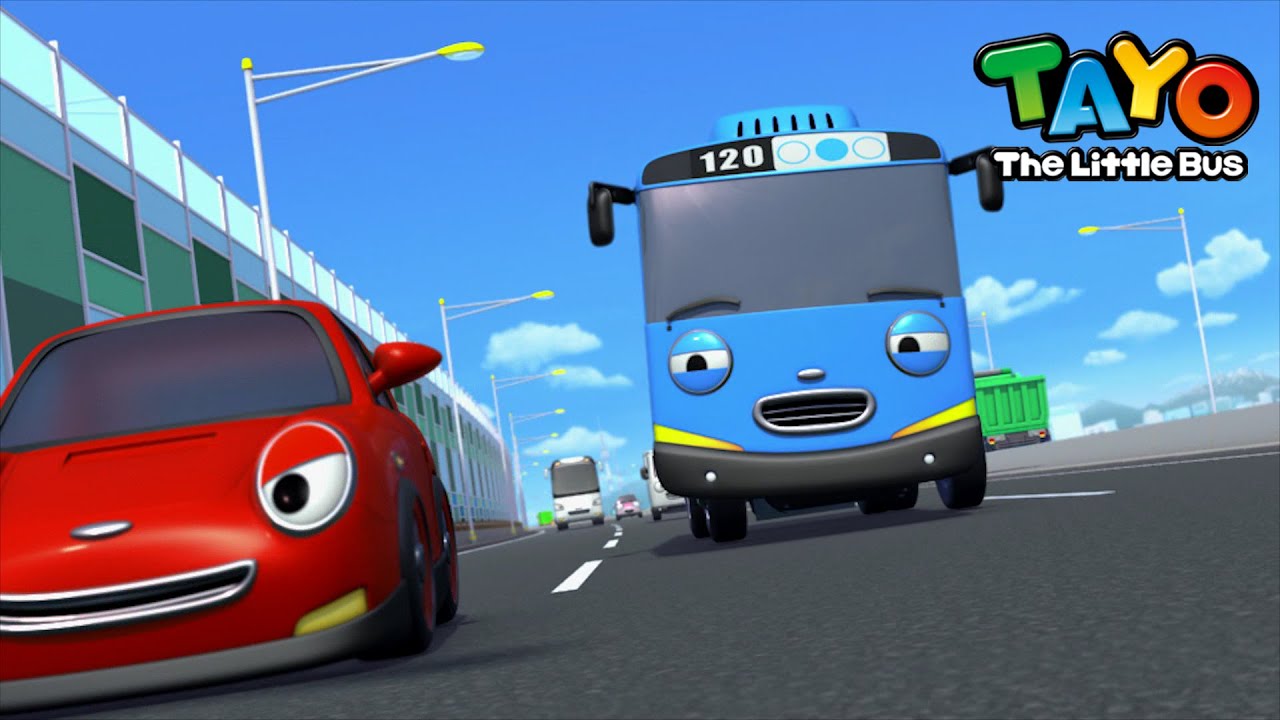 Tayo English Episodes l Tayo and Speed's dangerous race! l Tayo the Little Bus