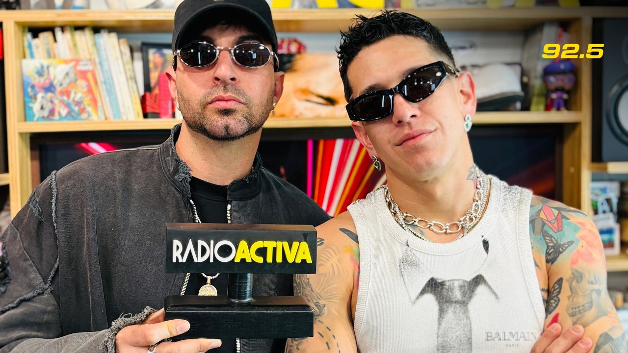 EN VIVO🟡 Lenny Tavárez y Justin Quiles en la 92.5 #RadioActiva 😍