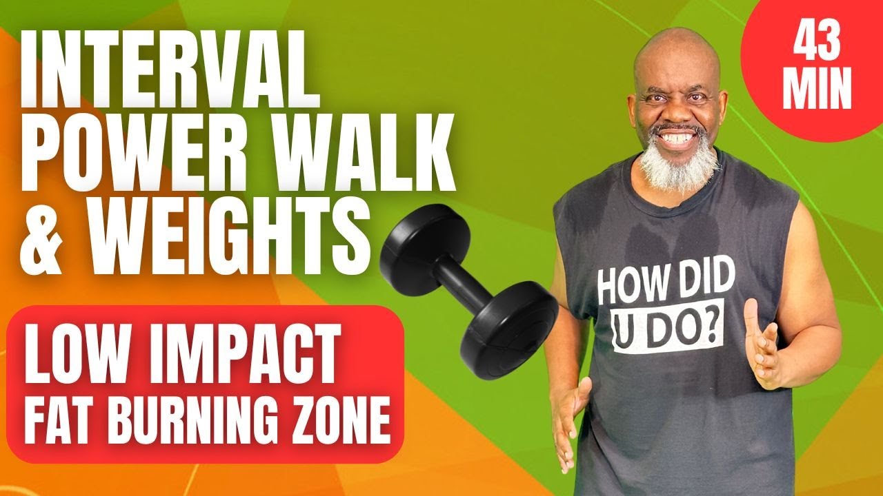 Interval Power Walking with Weights: Burn Fat & Build Muscle