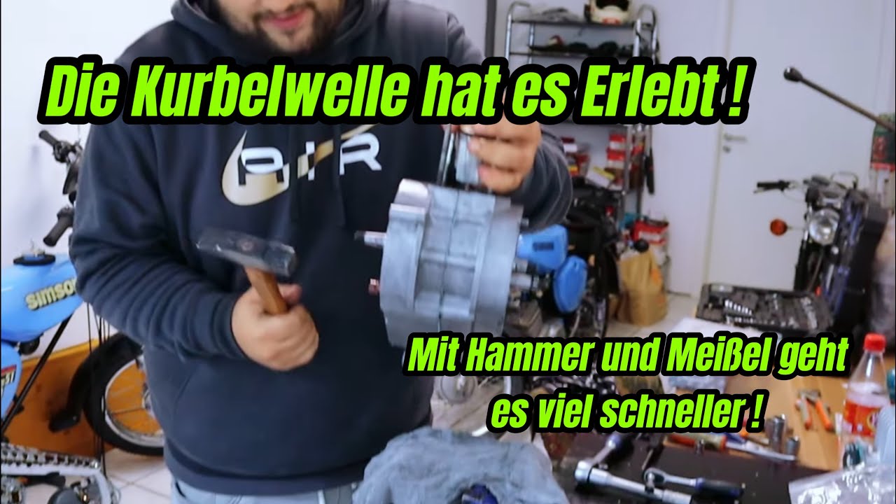 Einmal KURBELWELLE NEU - Simson S51 Motor Regenerierung | SIMSON RAUSCH #simson
