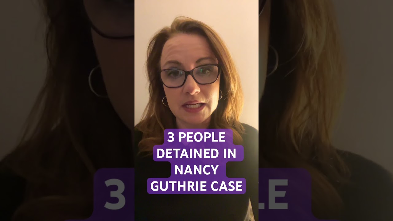 BREAKING: 3 People Detained in Nancy Guthrie Investigation