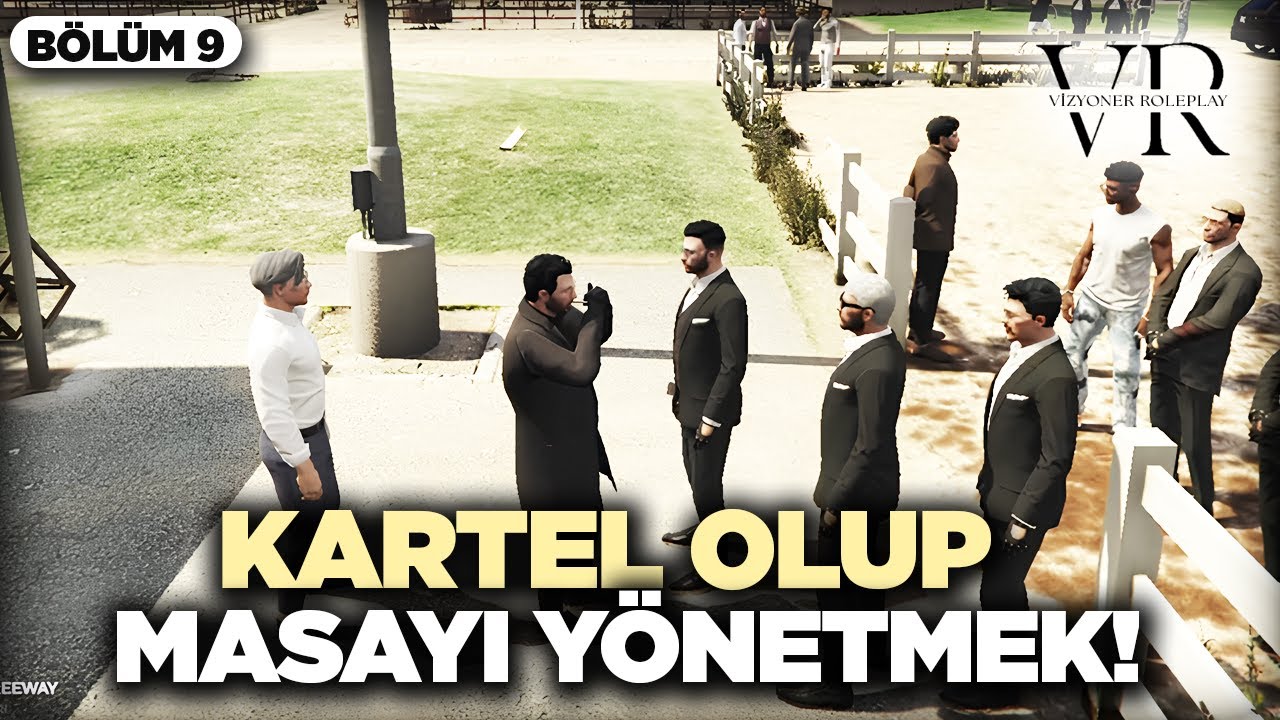 GTA 5 GERÇEK HAYAT ! KARTEL OLUP MASAYI YÖNETMEK (VizyoneRP)