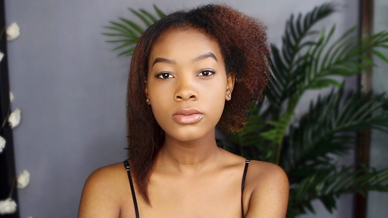 Don't Let the Shrinkage Fool You  | Straightening my Natural Hair