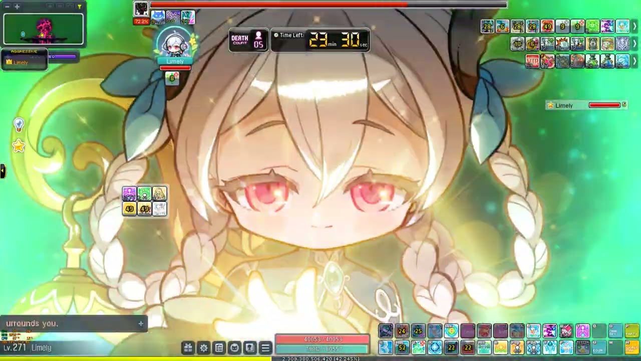 Maplestory / Challenger's World - Lynn - Hard Darknell Solo