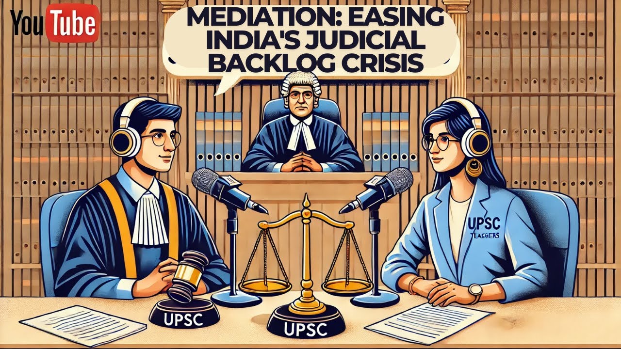 ⚖️ Mediation: Easing India's Judicial Backlog Crisis | Can It Solve India's Court Delays? 🚀🎙️- 387