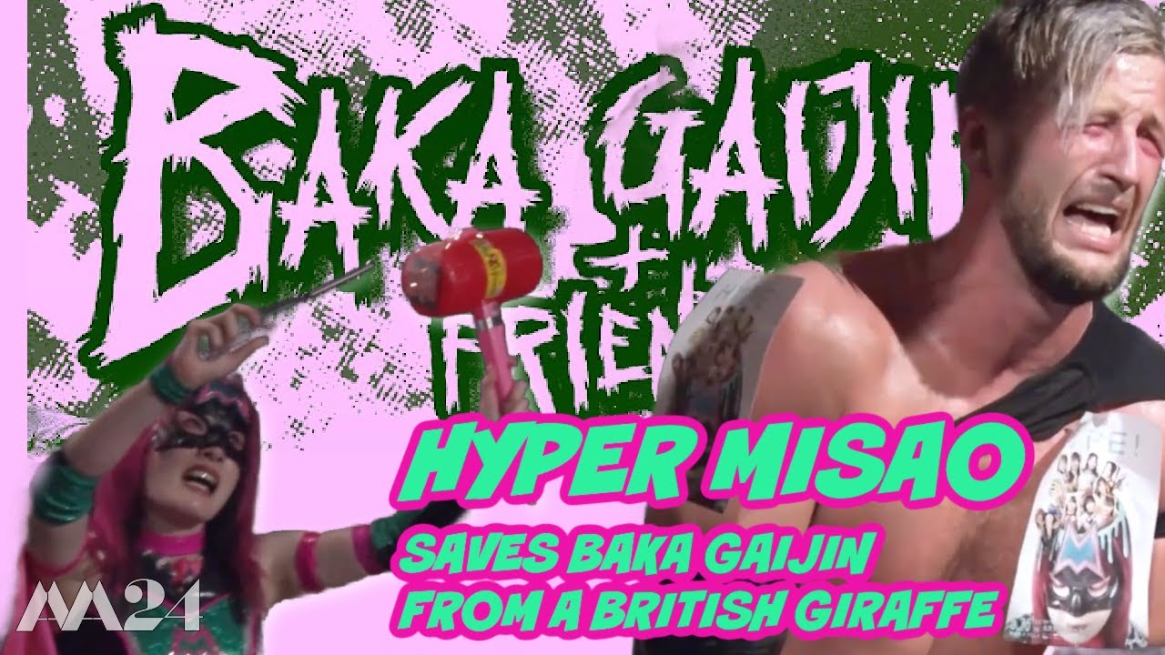Hyper Misao Saves Baka Gaijin From A British Giraffe