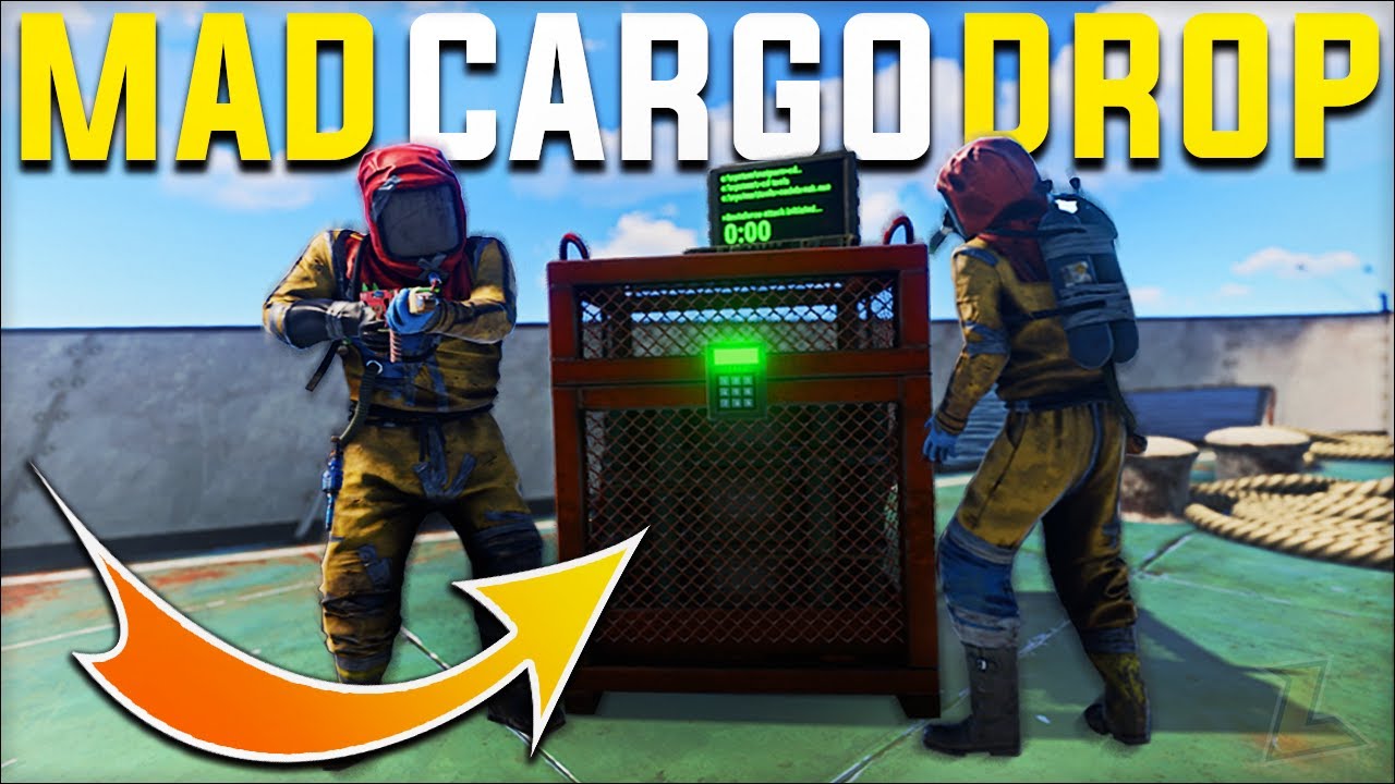 THE PERFECT START TO OUR WIPE DAY CRAZY RUST CARGO SHIP LOOT RUN - Rust Duo Vanilla Survival |S16-E1