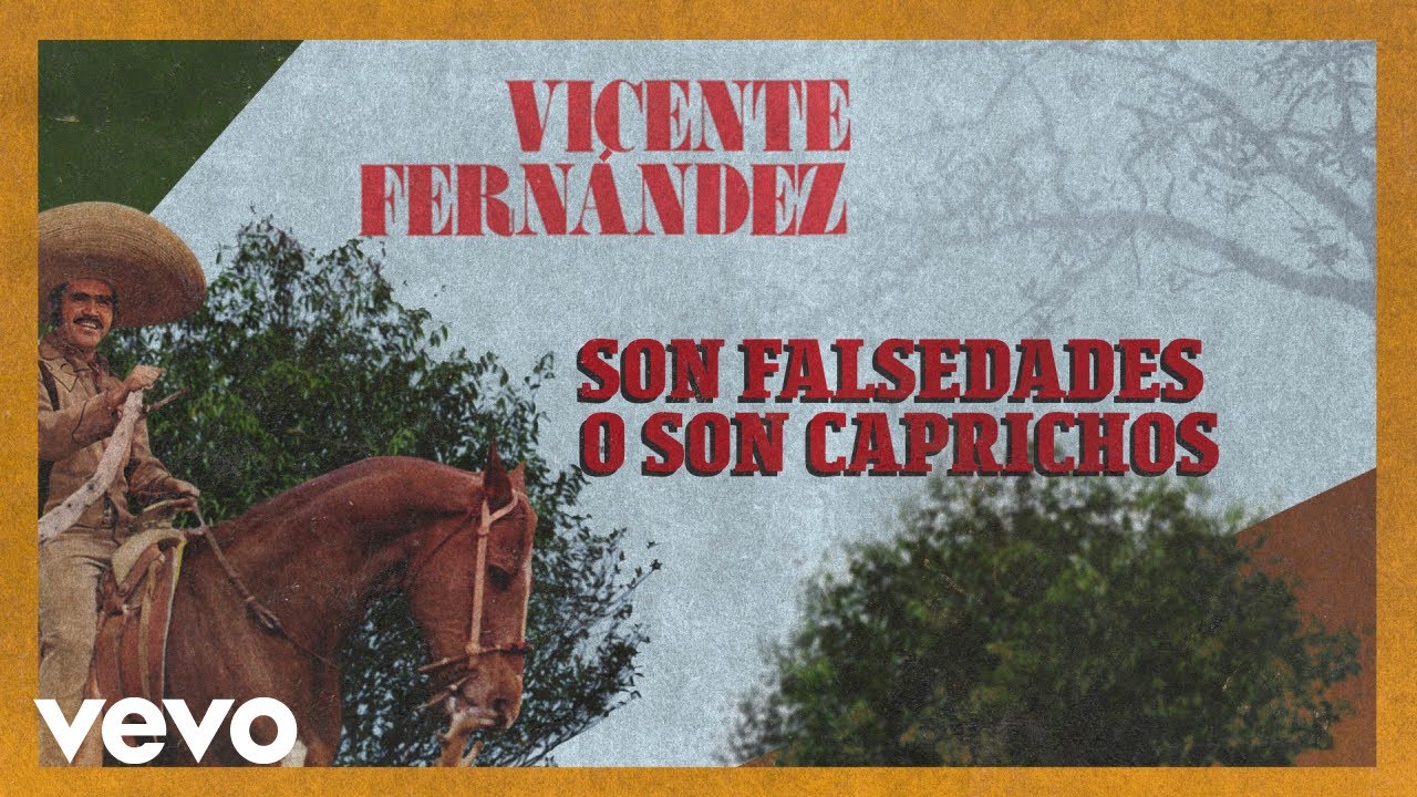 Vicente Fernández - No Me Hagas Menos (Letra / Lyrics)